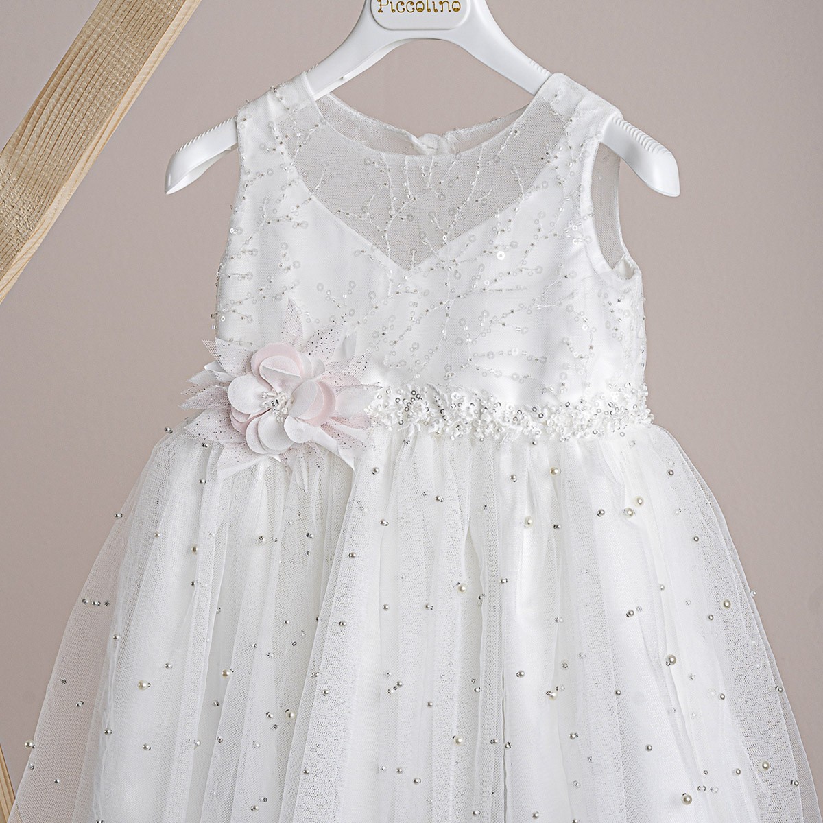 Βαπτιστικό φόρεμα Piccolino Salina Ivory