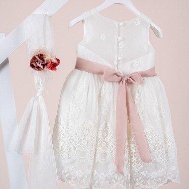 Βαπτιστικό φόρεμα Piccolino Alessia Ivory