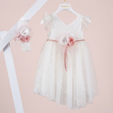 Βαπτιστικό φόρεμα Piccolino Ines Ivory