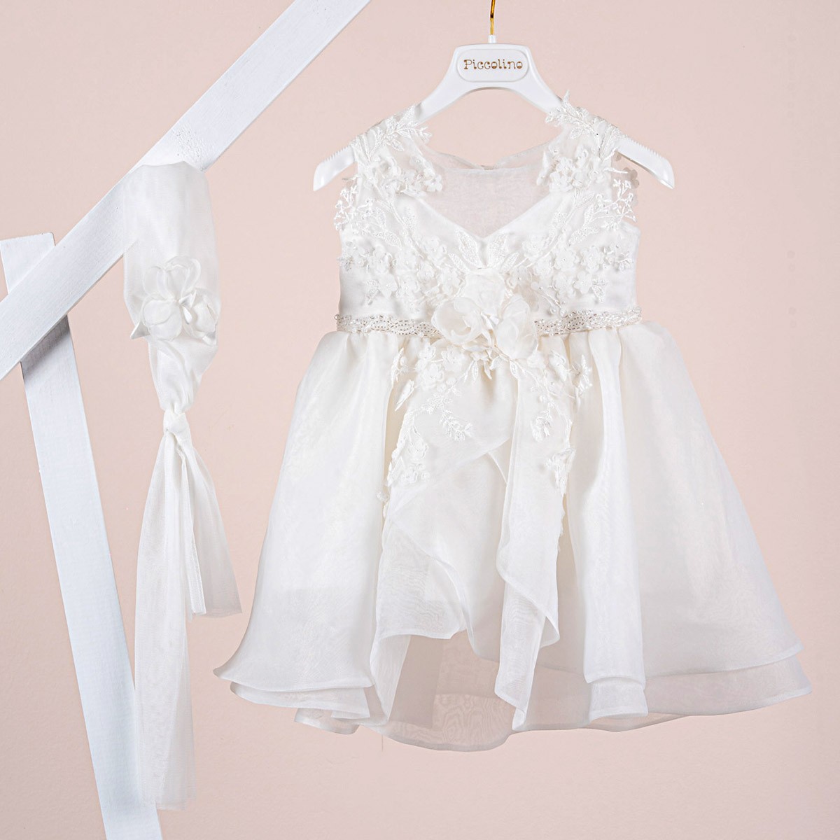 Βαπτιστικό φόρεμα Piccolino Alba Ivory