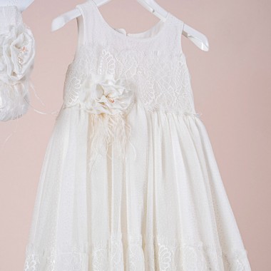 Βαπτιστικό φόρεμα Piccolino Marcella Ivory