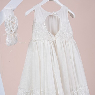 Βαπτιστικό φόρεμα Piccolino Marcella Ivory