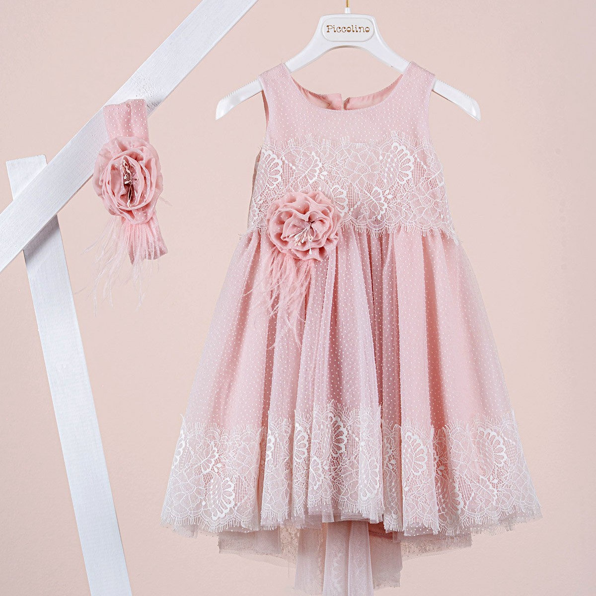 Βαπτιστικό φόρεμα Piccolino Marcella PINK