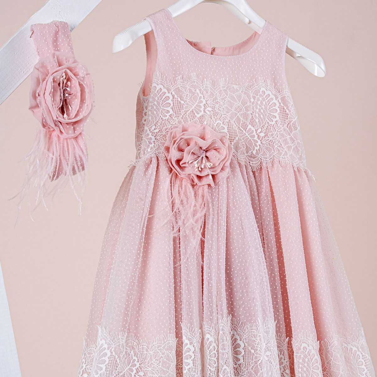 Βαπτιστικό φόρεμα Piccolino Marcella PINK