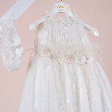 Βαπτιστικό φόρεμα Piccolino Melody Ivory
