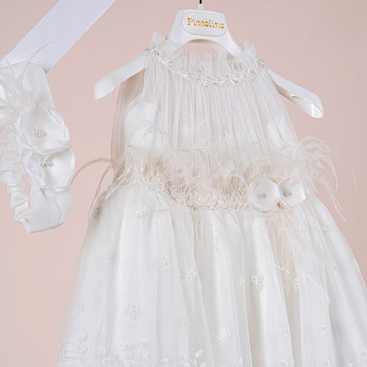 Βαπτιστικό φόρεμα Piccolino Melody Ivory