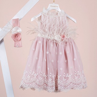 Βαπτιστικό φόρεμα Piccolino Melody Pink