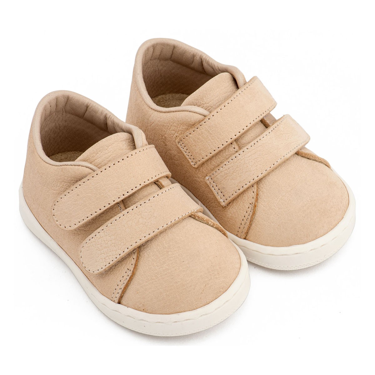 Sneakers Διπλή Μπαρέτα Χρατς PRI2090 Μπεζ