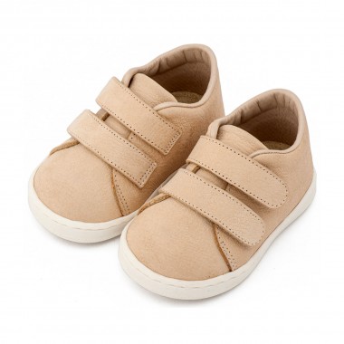 Sneakers Διπλή Μπαρέτα Χρατς PRI2090 Μπεζ