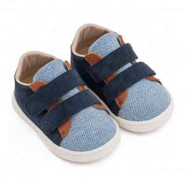 Sneakers Διπλή Μπαρέτα Χρατς PRI2104  Μπλε Ταμπά