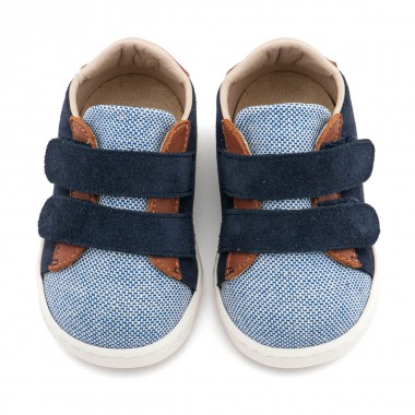 Sneakers Διπλή Μπαρέτα Χρατς PRI2104  Μπλε Ταμπά