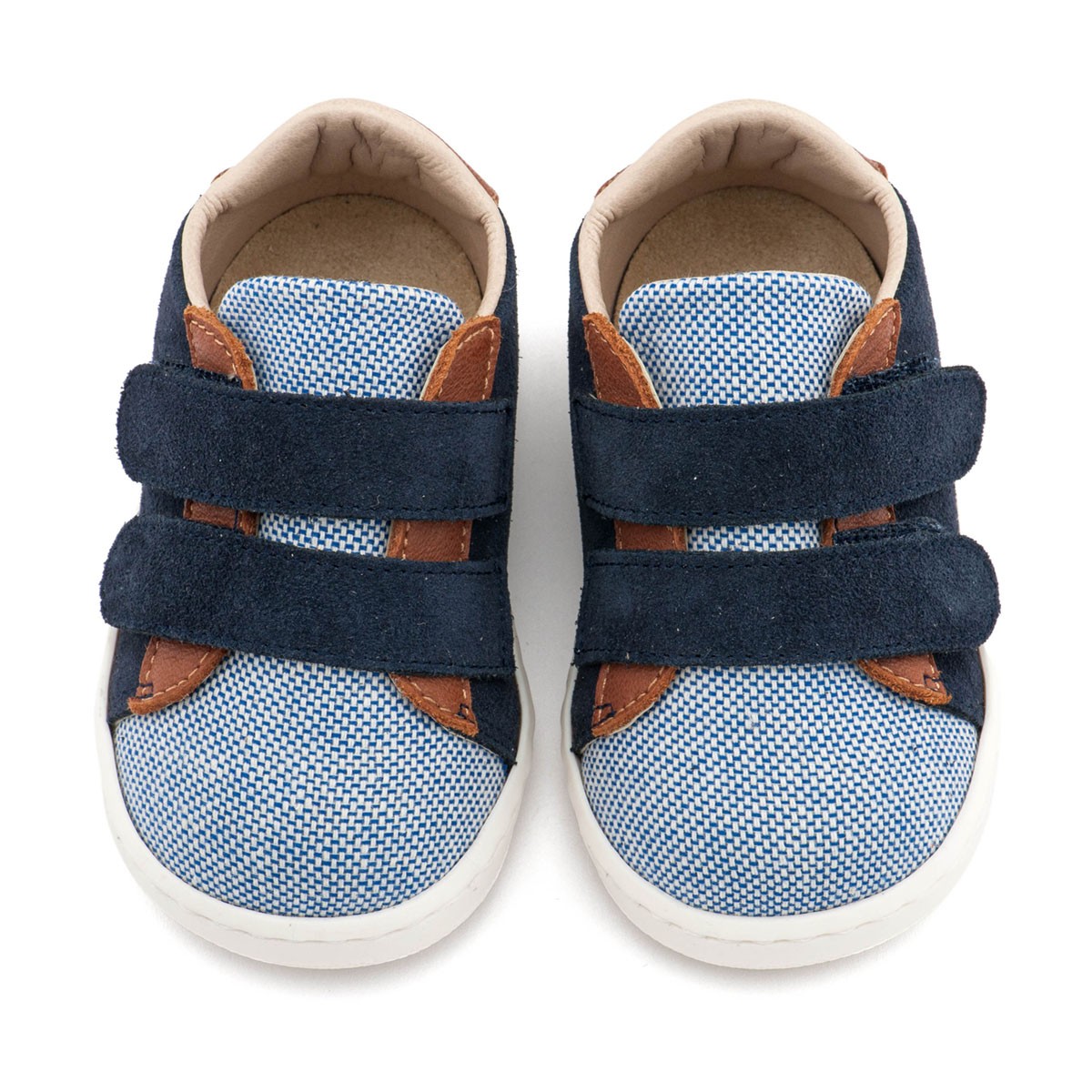 Sneakers Διπλή Μπαρέτα Χρατς PRI2104  Μπλε Ταμπά