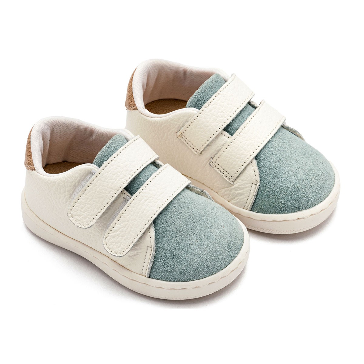 Sneakers PRI2113 Λευκό Μίνεραλ Μπεζ