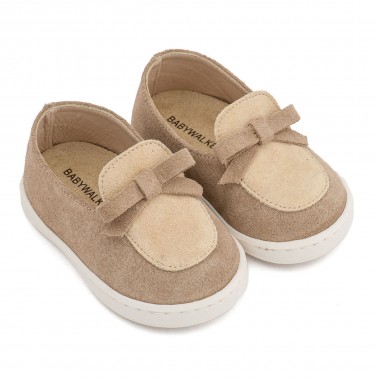 Loafer με Φιογκάκι  PRI2127 Μπεζ
