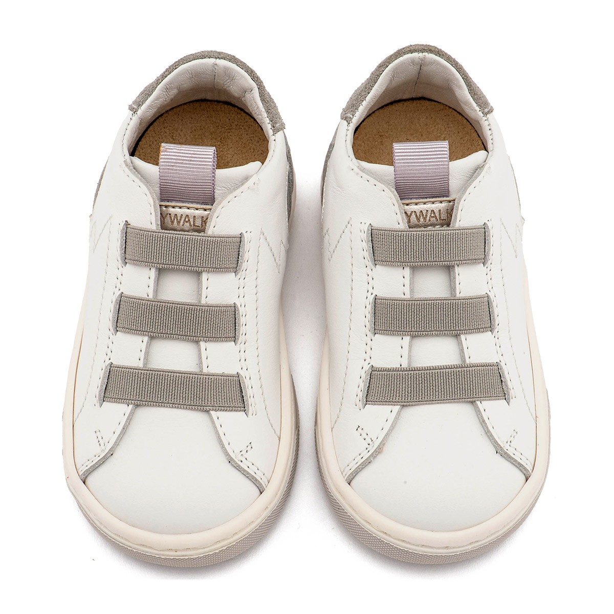Sneaker Παντοφλέ με Λαστιχάκια EXC8005 Λευκό Γκρι