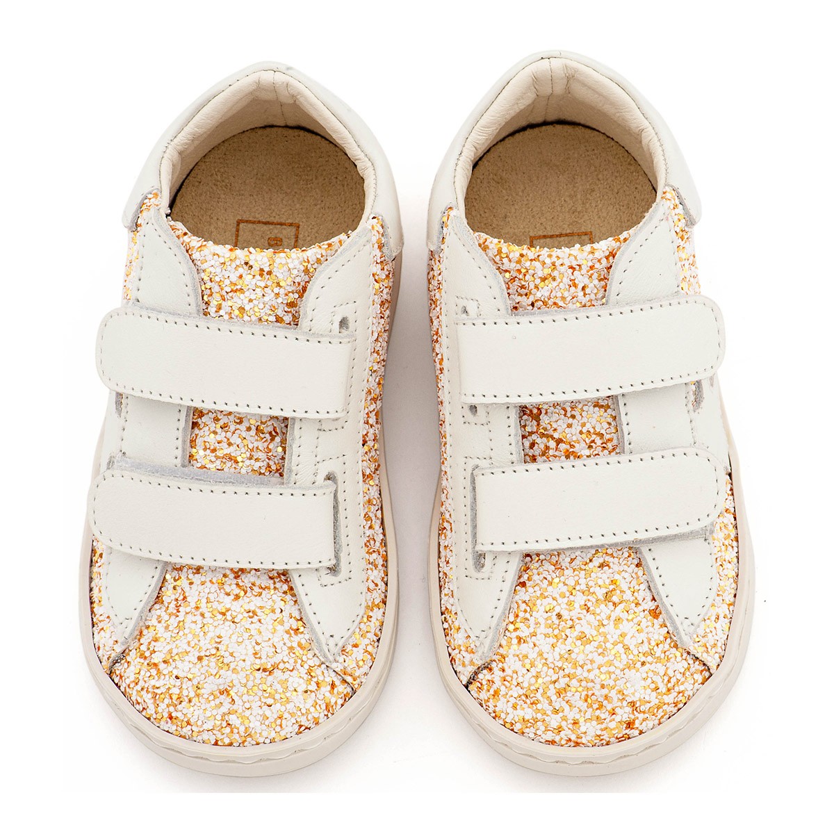 Sneaker Διπλό Χρατς με Αστέρι στο Πλάι EXC5904 Εκρού
