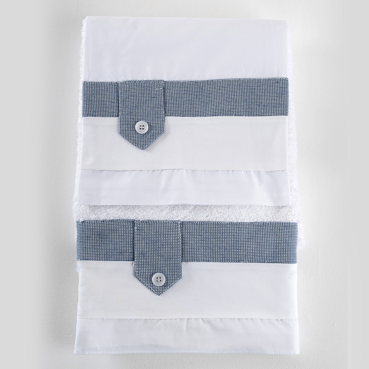 Σετ Λαδόπανα Piccolino για Αγόρι Κωδ: LA-FRANCISCO.BLUEWHITE
