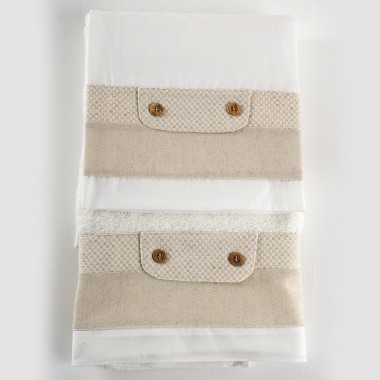 Σετ Λαδόπανα Piccolino για Αγόρι Κωδ: LA-LEWIS.BEIGE