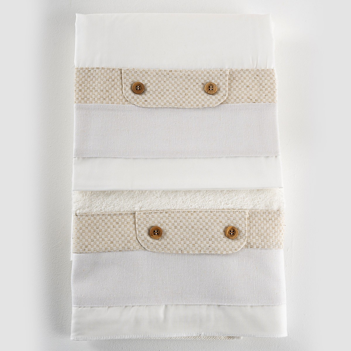 Σετ Λαδόπανα Piccolino για Αγόρι Κωδ: LA-LEWIS.OFFWHITE