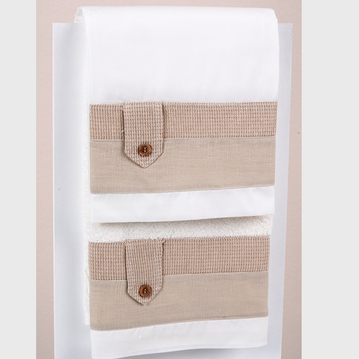 Σετ Λαδόπανα Piccolino για Αγόρι Κωδ: LA-EMILIO.BEIGE