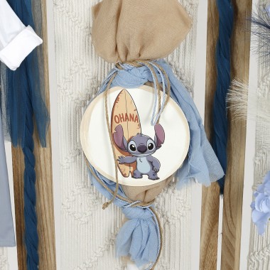 Σετ Βάπτισης με Ρούχα για Αγόρι με Θέμα Stitch Τεμ 17 ΚΩΔ: 601631
