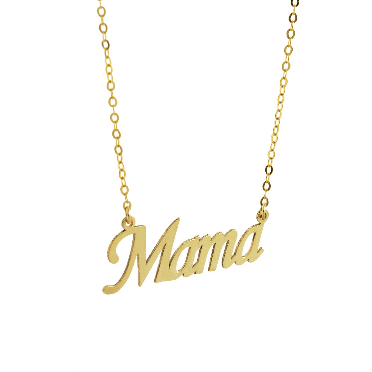 Κολιέ Χρυσό Κ9 "Mama" Κωδ: 351090