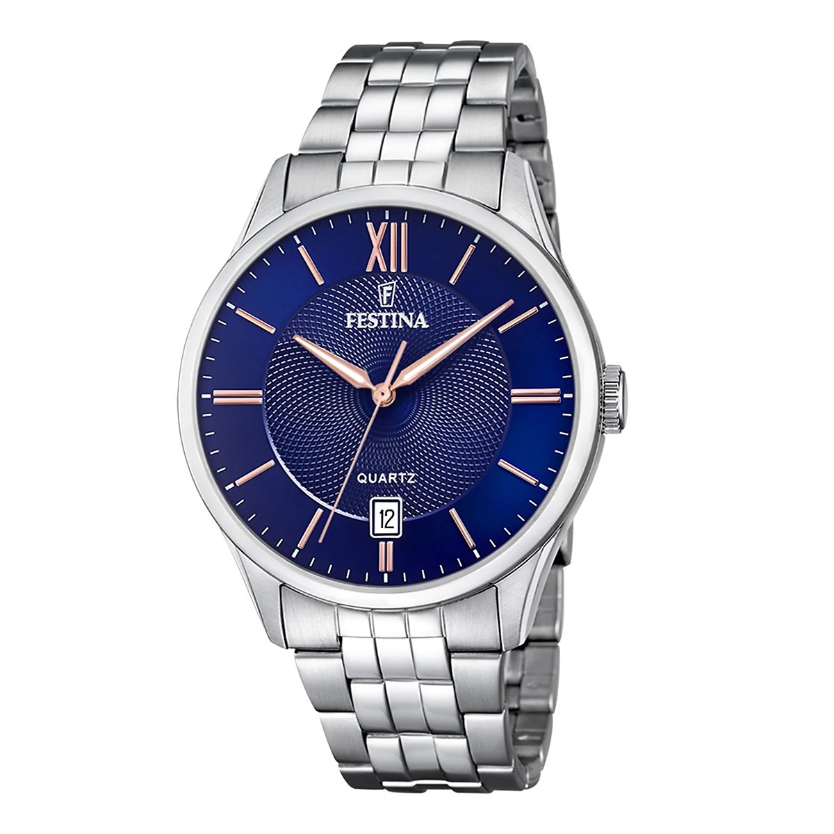 Festina Classic Ρολόι Μπαταρίας με Μεταλλικό Μπρασελέ F20425/5