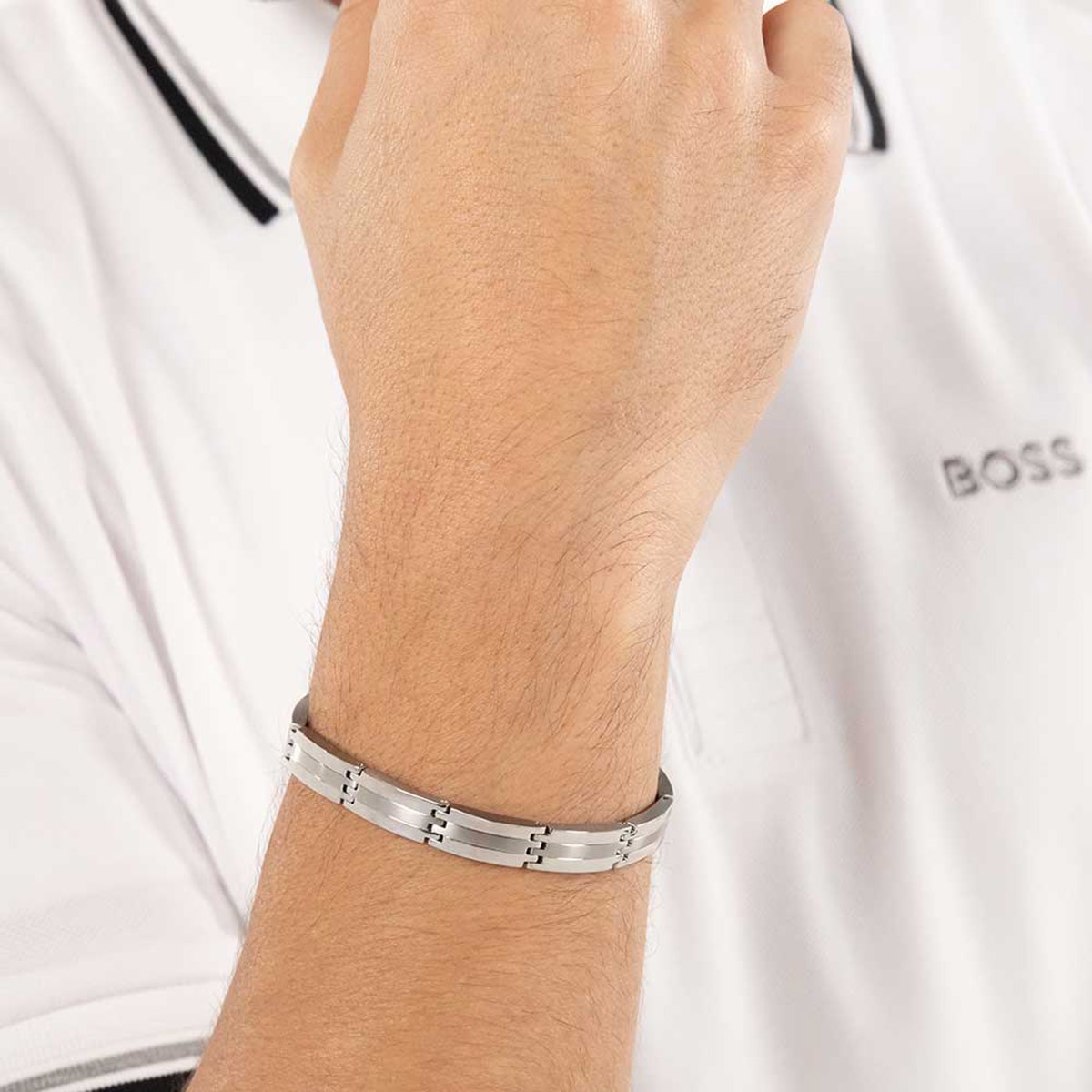 Βραχιόλι Hugo Boss Ατσάλινο Χειροπέδα Κωδ: 1580803