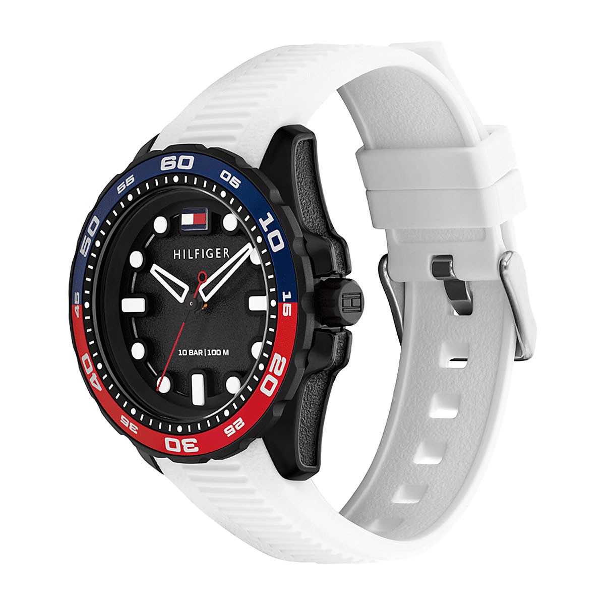 TOMMY HILFIGER Regatta Ρολόι Μπαταρίας με Λουράκι Σιλικόνης Κωδ: 1792264