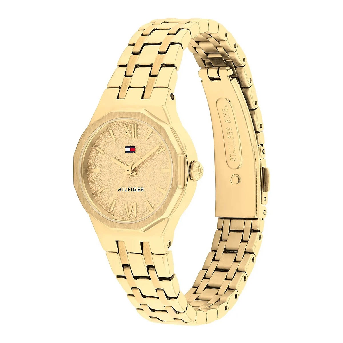 Tommy Hilfiger Mackenzie Ρολόι Μπαταρίας με Μεταλλικό Μπασελέ Κωδ: 1782886