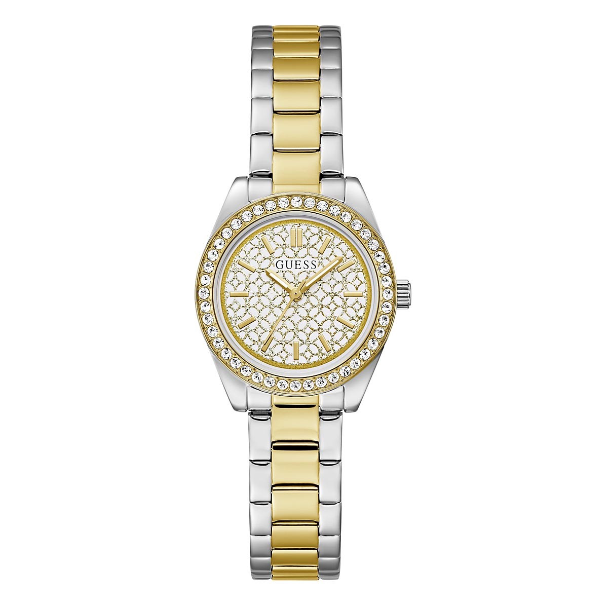 GUESS LunaΡολόι Μπαταρίας με Κρύσταλλα Κωδ: GW1100L3
