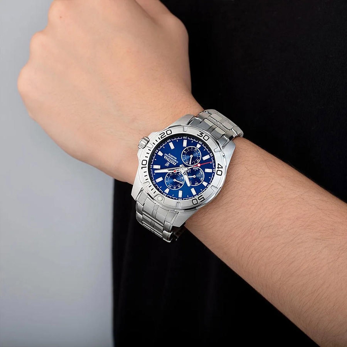 FESTINA Multifunction Ρολόι Μπαταρίας με Μεταλλικό Μπρασελέ Κωδ: F20445/2