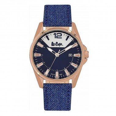 Lee Cooper Ρολόι Μπαταρίας με Δερμάτινο Λουρί Κωδ: LC06438.499