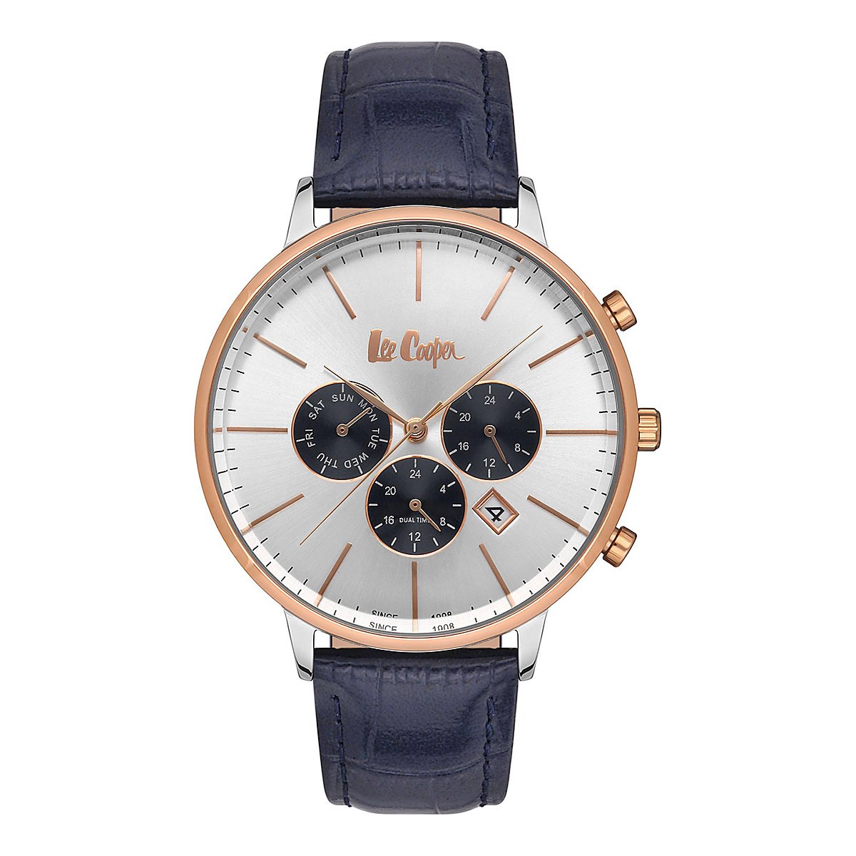 Lee Cooper Ρολόι Μπαταρίας με Δερμάτινο Λουρί Κωδ: LC06916.539