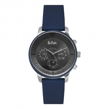 Lee Cooper Ρολόι Μπαταρίας με Λουρί Σιλικόνης Κωδ: LC06919.969