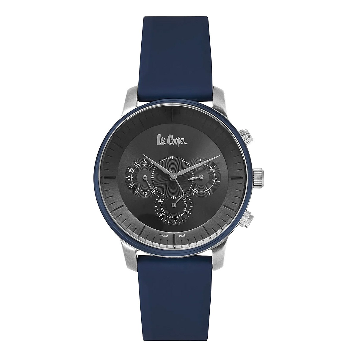 Lee Cooper Ρολόι Μπαταρίας με Λουρί Σιλικόνης Κωδ: LC06919.969